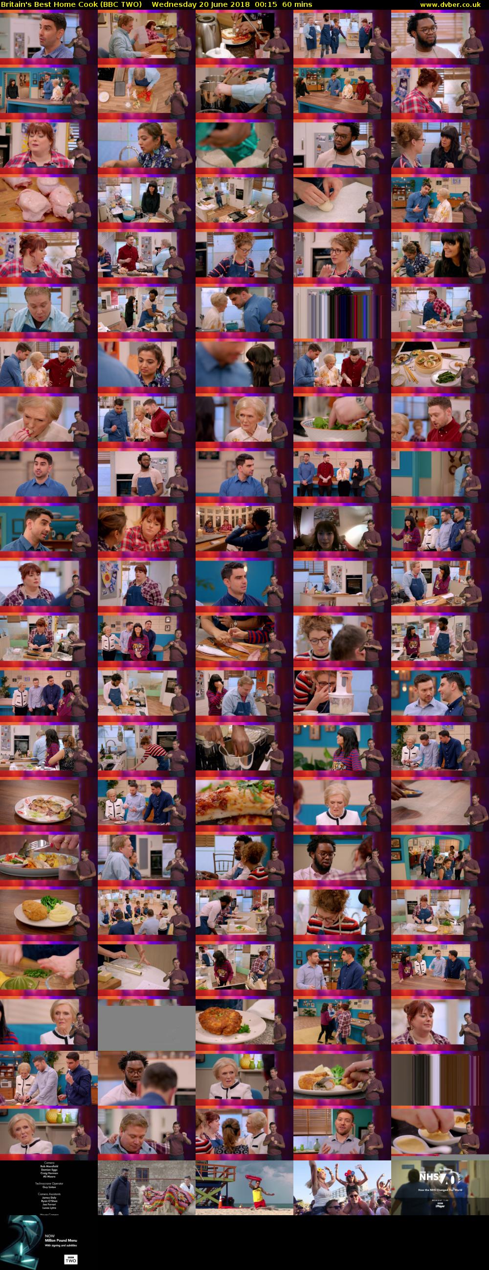 Britain's Best Home Cook (BBC TWO) Wednesday 20 June 2018 00:15 - 01:15
