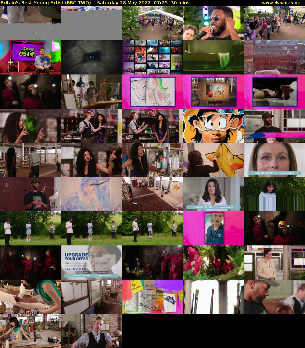 Britain's Best Young Artist (BBC TWO) Saturday 28 May 2022 07:25 - 07:55
