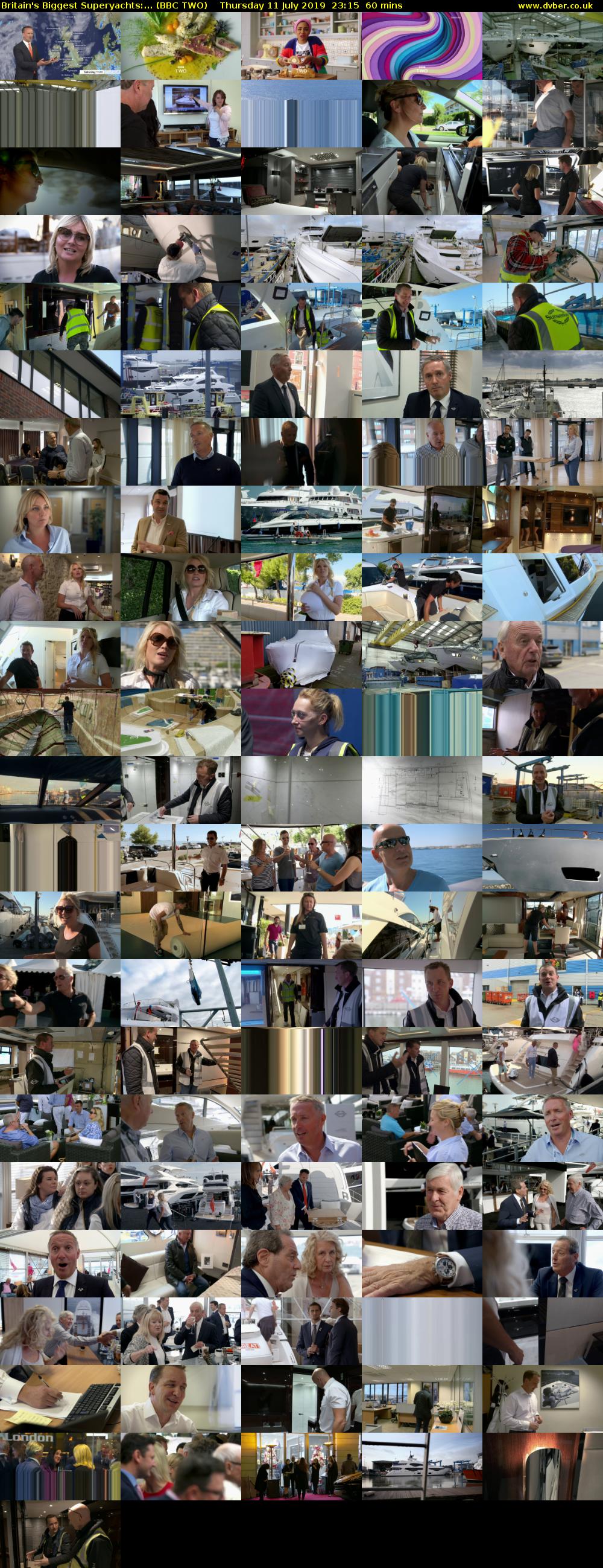 Britain's Biggest Superyachts:... (BBC TWO) Thursday 11 July 2019 23:15 - 00:15