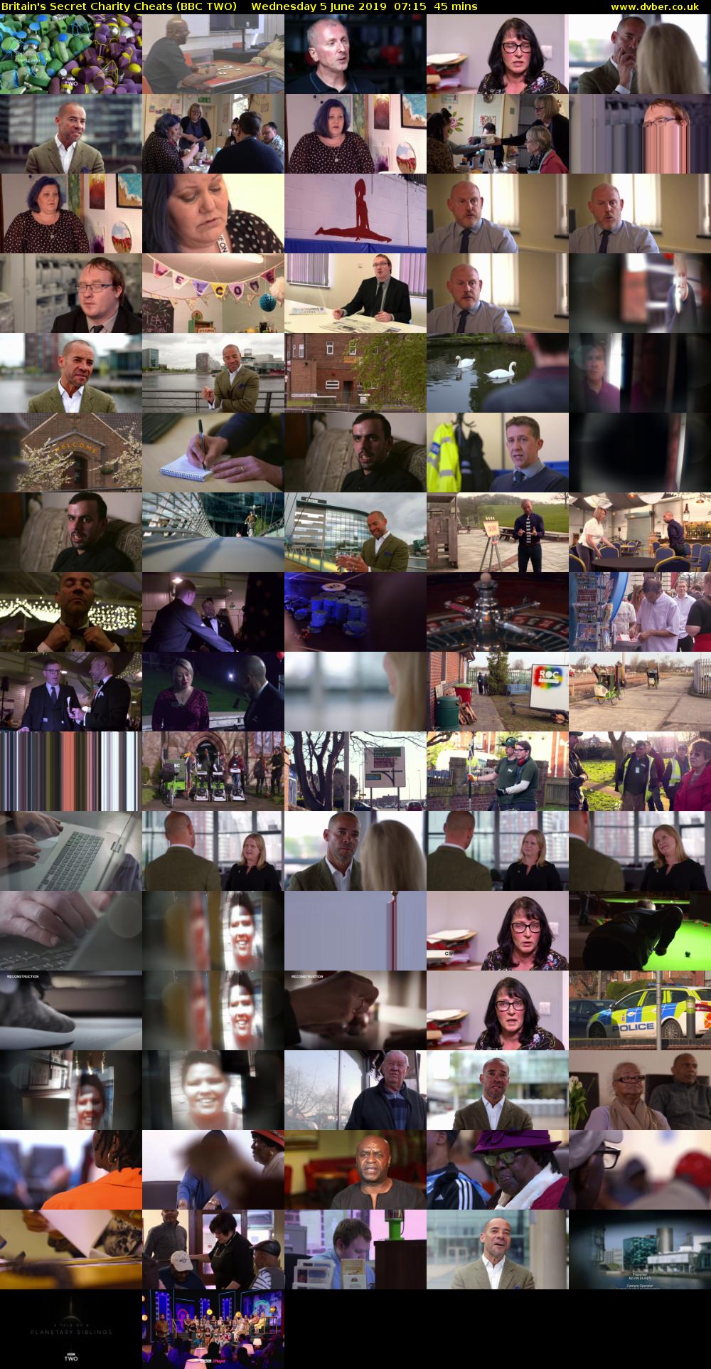 Britain's Secret Charity Cheats (BBC TWO) Wednesday 5 June 2019 07:15 - 08:00