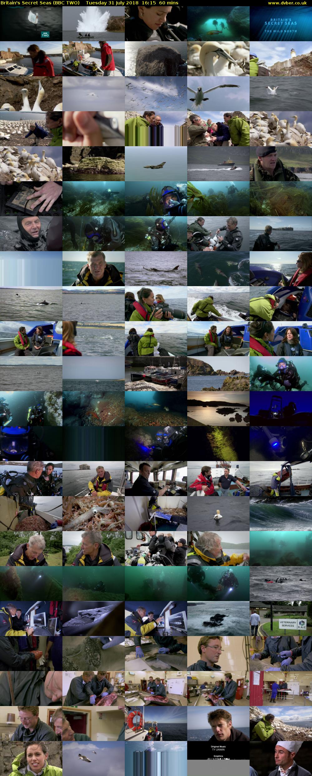 Britain's Secret Seas (BBC TWO) Tuesday 31 July 2018 16:15 - 17:15