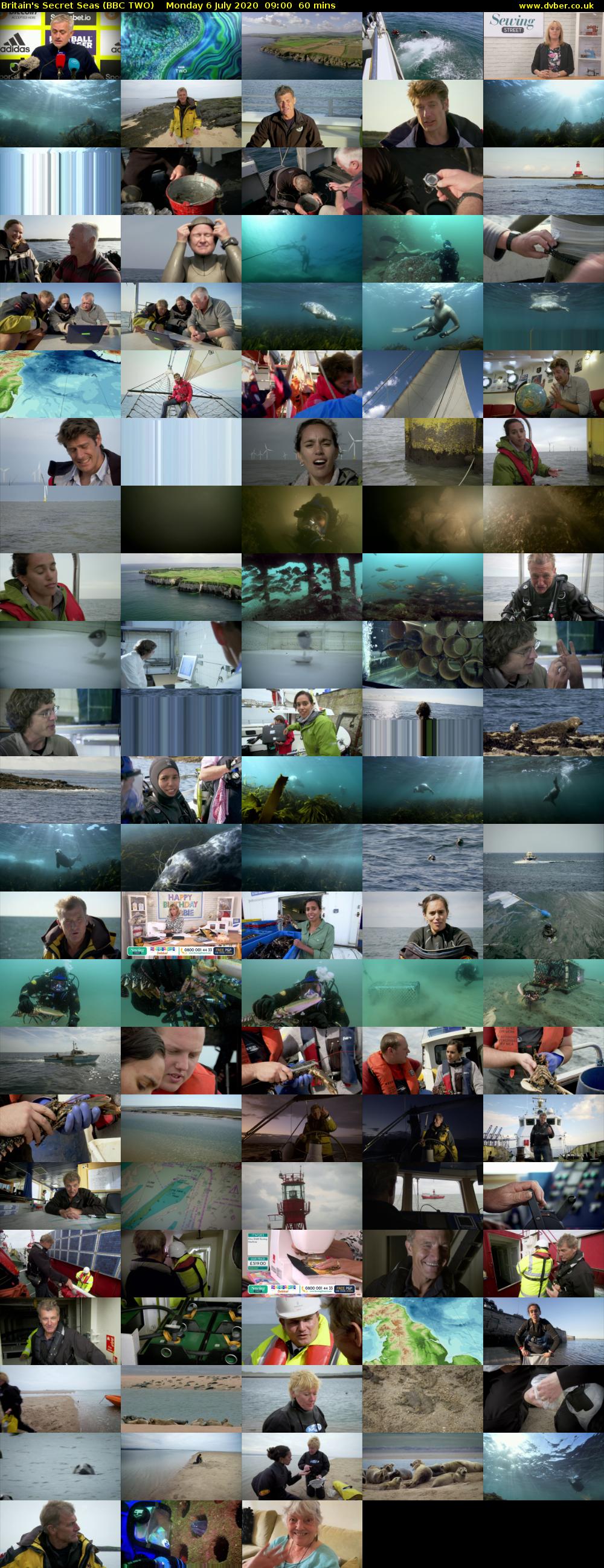 Britain's Secret Seas (BBC TWO) Monday 6 July 2020 09:00 - 10:00