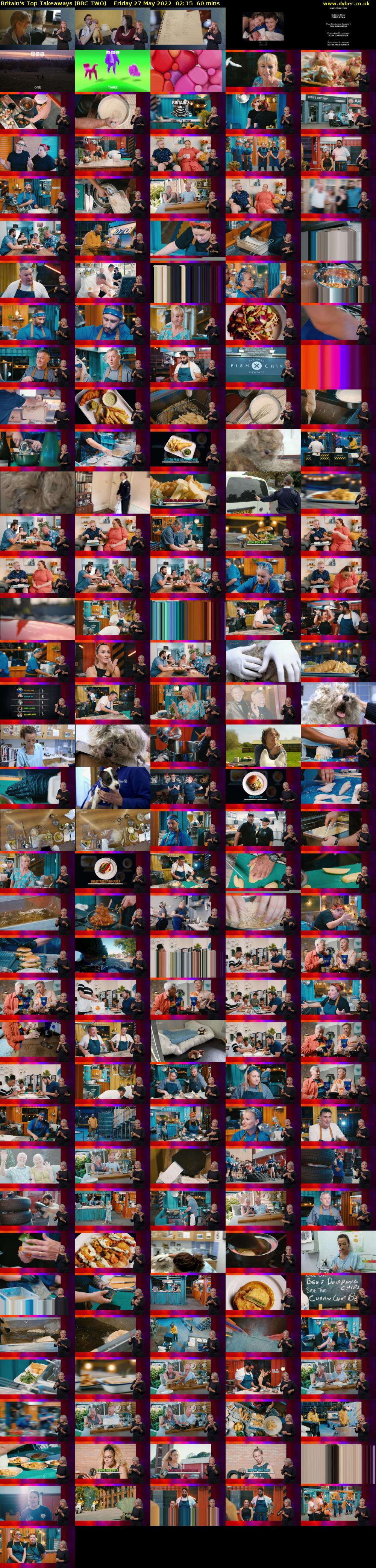 Britain's Top Takeaways (BBC TWO) Friday 27 May 2022 02:15 - 03:15