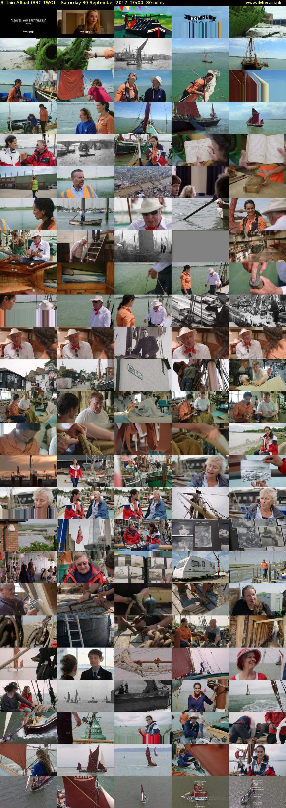 Britain Afloat (BBC TWO) Saturday 30 September 2017 20:00 - 20:30