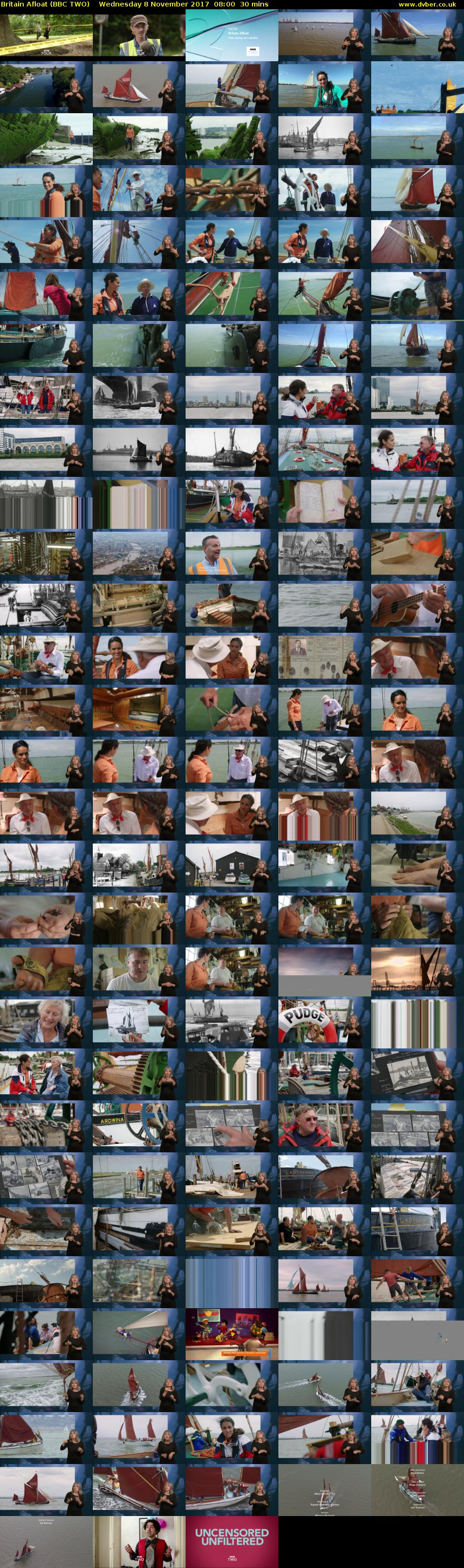 Britain Afloat (BBC TWO) Wednesday 8 November 2017 08:00 - 08:30