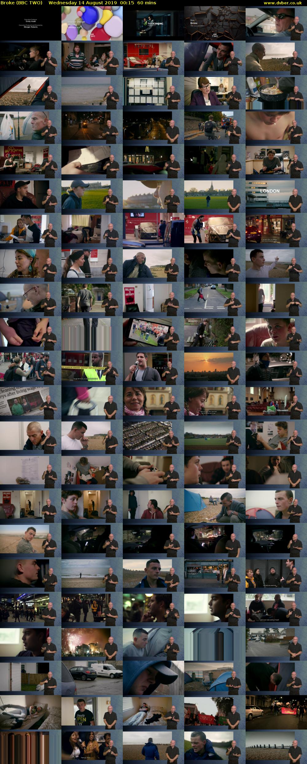 Broke (BBC TWO) Wednesday 14 August 2019 00:15 - 01:15
