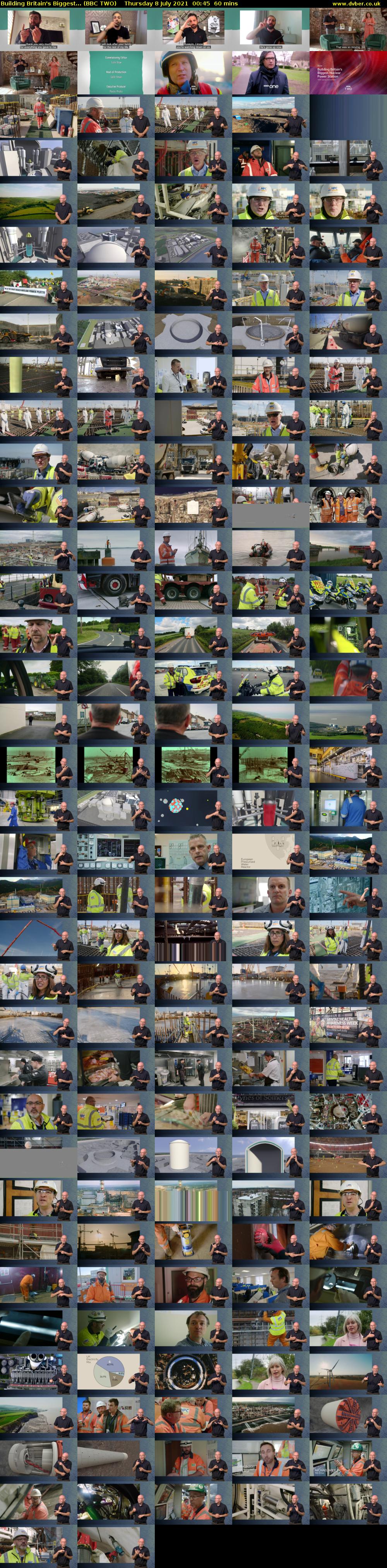 Building Britain's Biggest... (BBC TWO) Thursday 8 July 2021 00:45 - 01:45