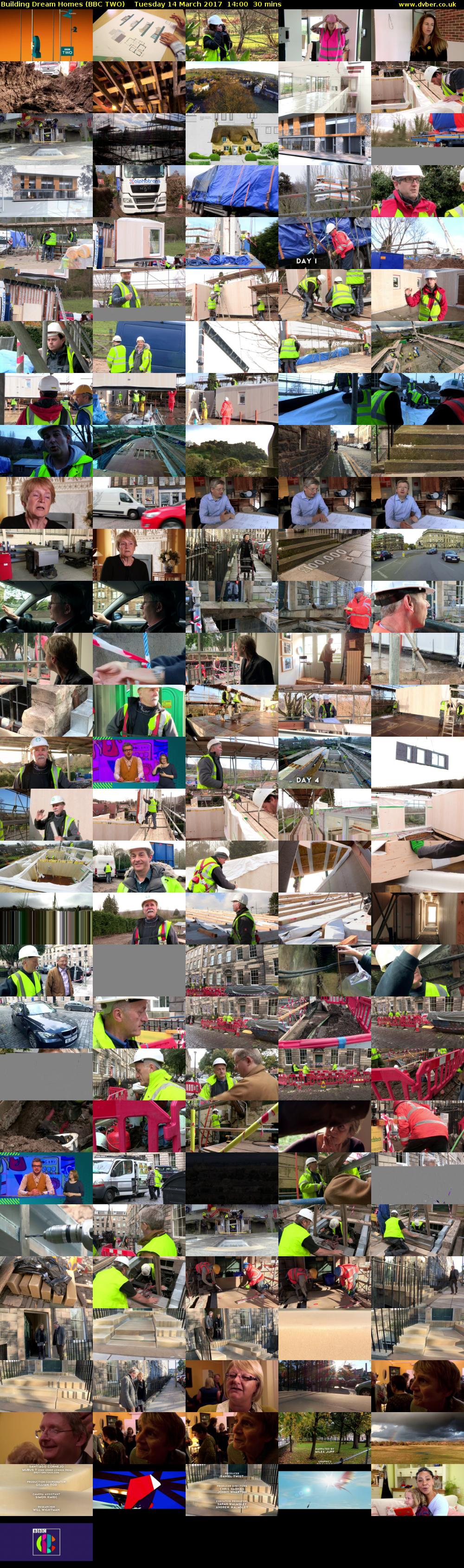 Building Dream Homes (BBC TWO) Tuesday 14 March 2017 14:00 - 14:30