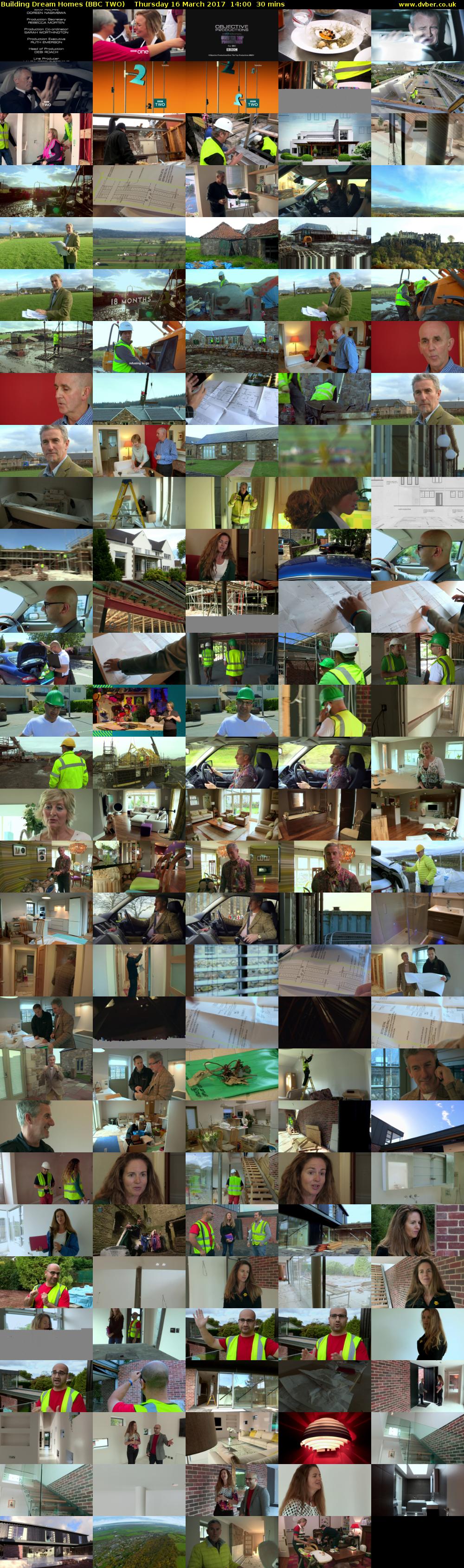 Building Dream Homes (BBC TWO) Thursday 16 March 2017 14:00 - 14:30
