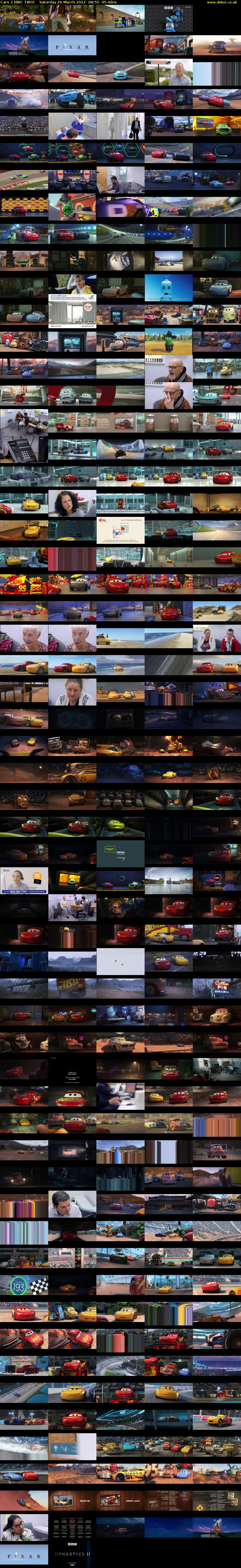 Cars 3 (BBC TWO) Saturday 26 March 2022 08:55 - 10:30