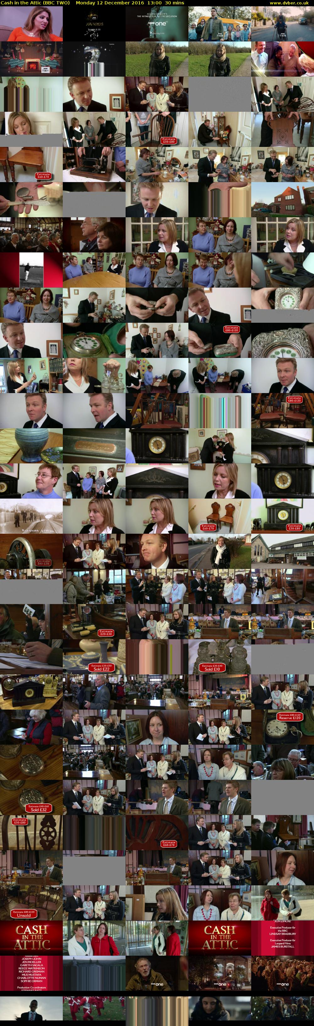 Cash in the Attic (BBC TWO) Monday 12 December 2016 13:00 - 13:30