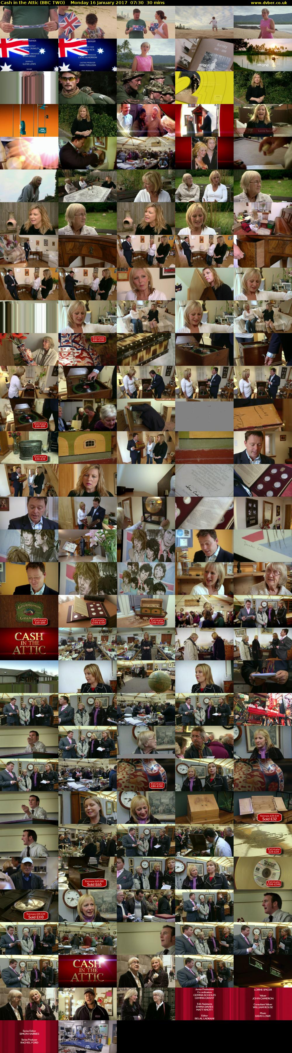 Cash in the Attic (BBC TWO) Monday 16 January 2017 07:30 - 08:00