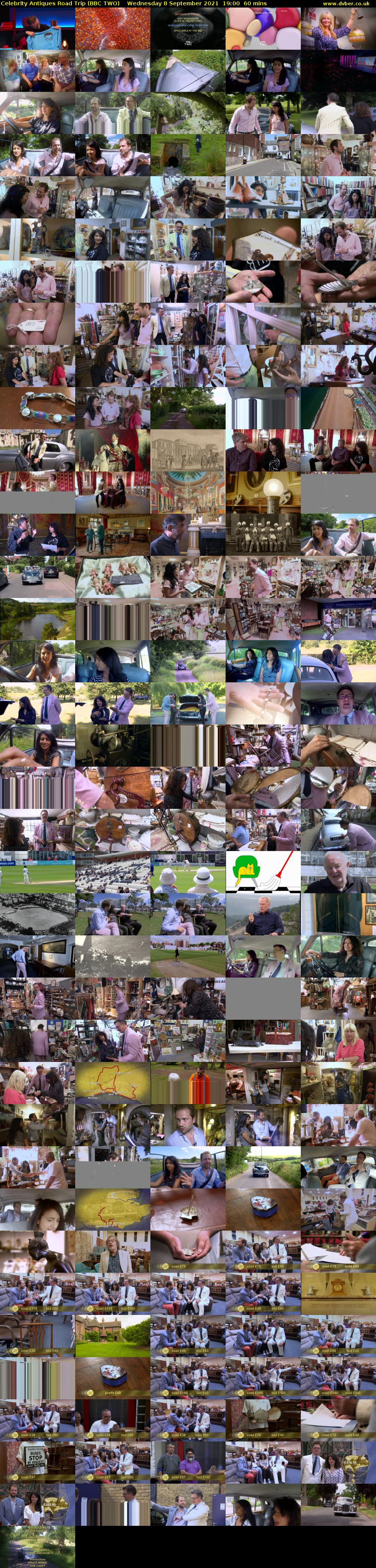 Celebrity Antiques Road Trip (BBC TWO) Wednesday 8 September 2021 19:00 - 20:00