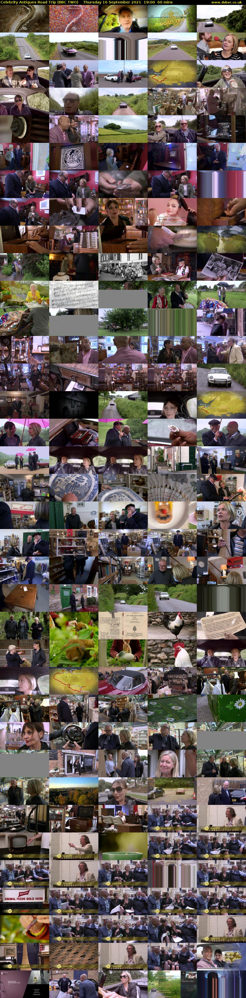Celebrity Antiques Road Trip (BBC TWO) Thursday 16 September 2021 19:00 - 20:00