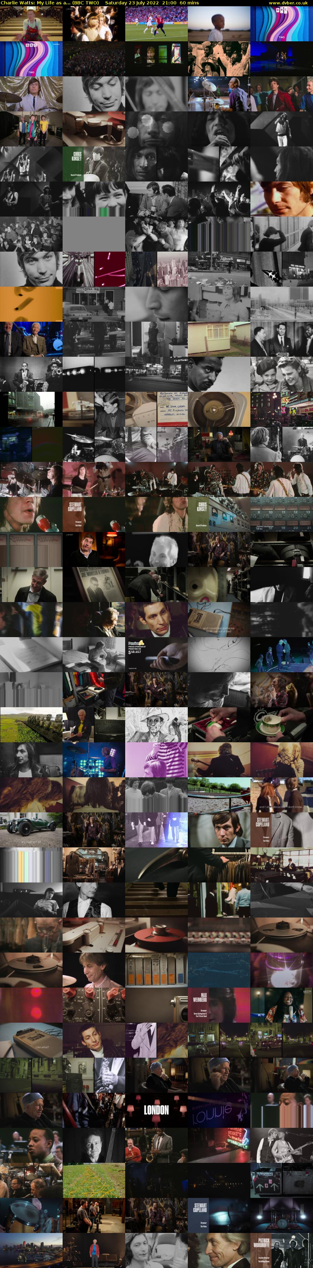 Charlie Watts: My Life as a... (BBC TWO) Saturday 23 July 2022 21:00 - 22:00