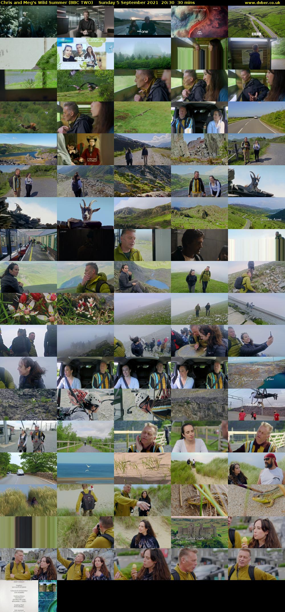 Chris and Meg's Wild Summer (BBC TWO) Sunday 5 September 2021 20:30 - 21:00