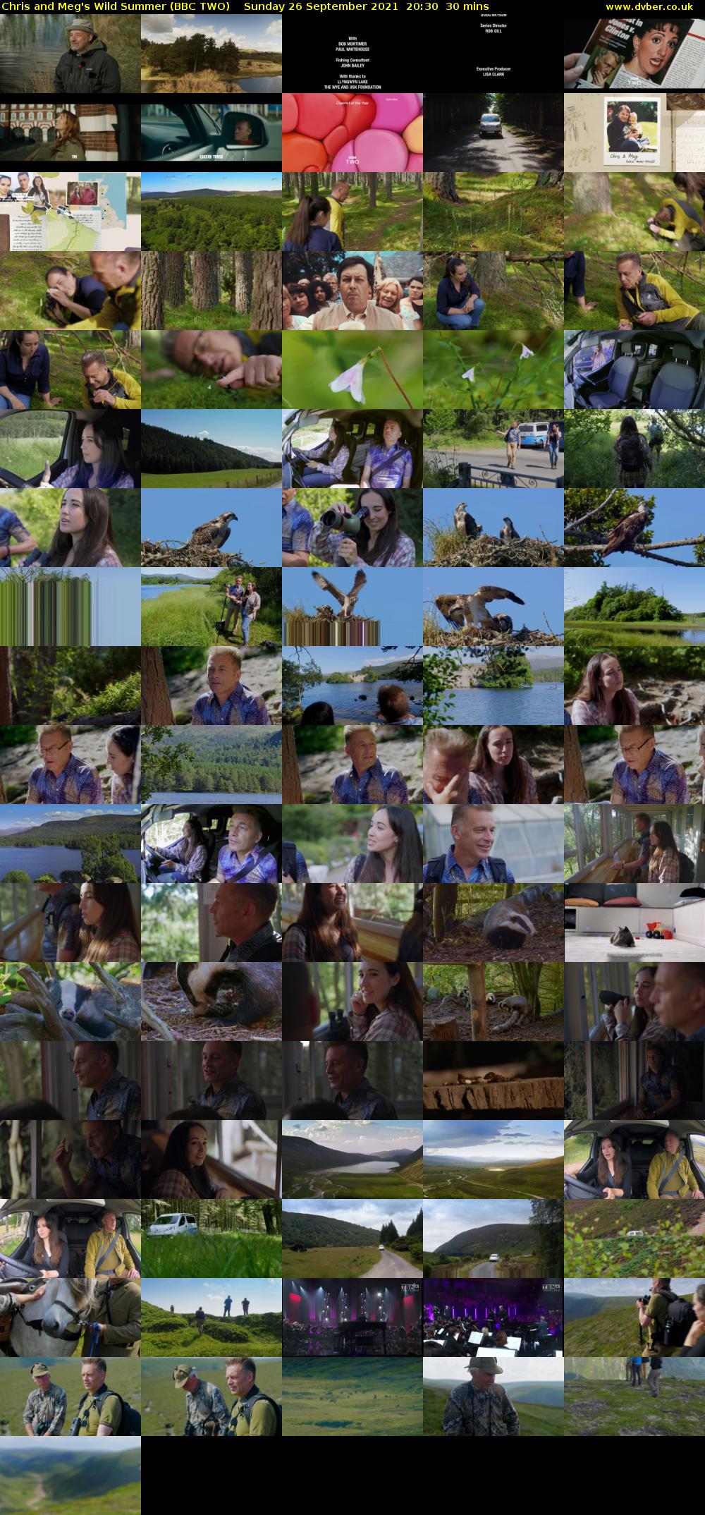 Chris and Meg's Wild Summer (BBC TWO) Sunday 26 September 2021 20:30 - 21:00