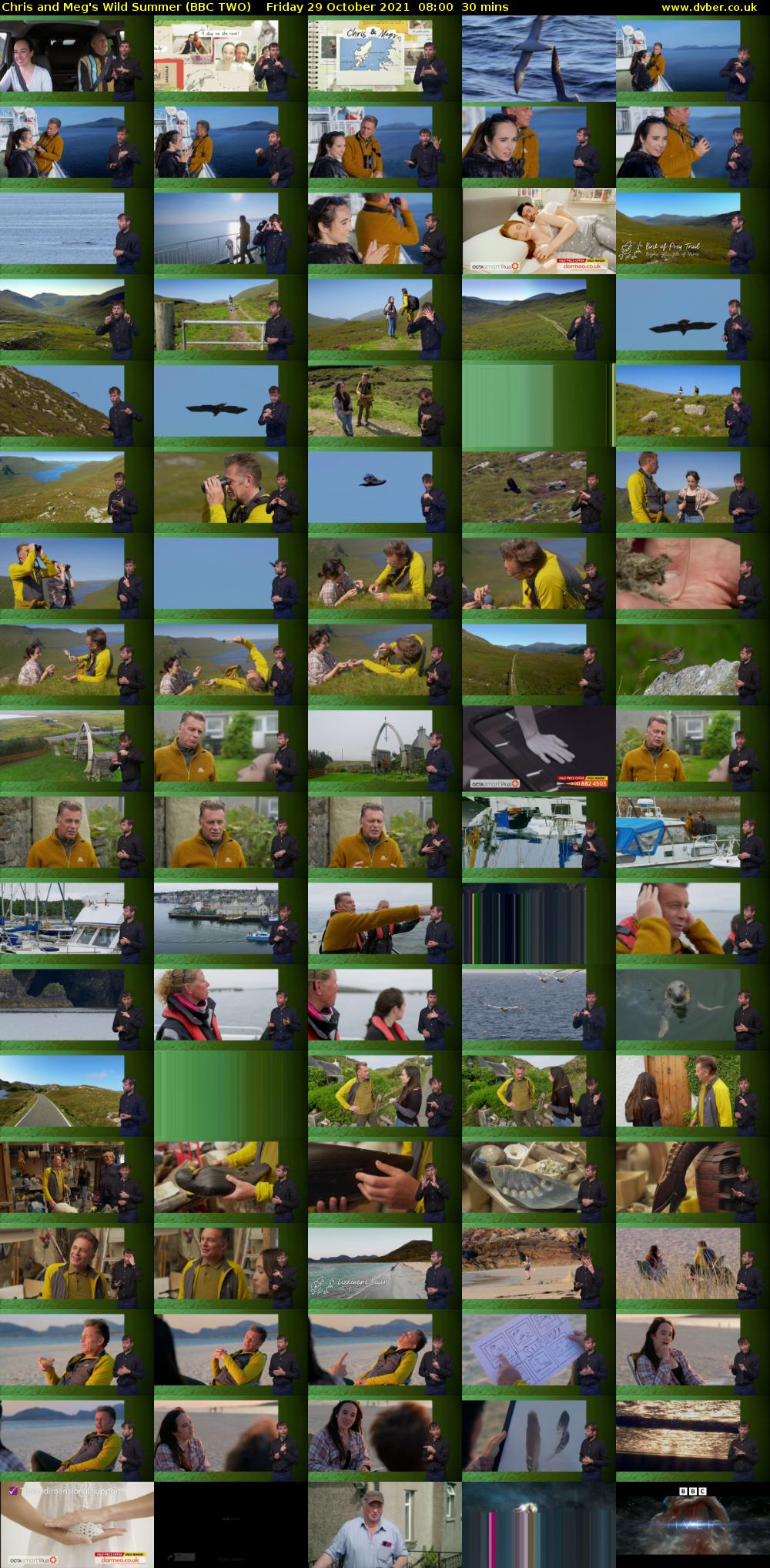 Chris and Meg's Wild Summer (BBC TWO) Friday 29 October 2021 08:00 - 08:30