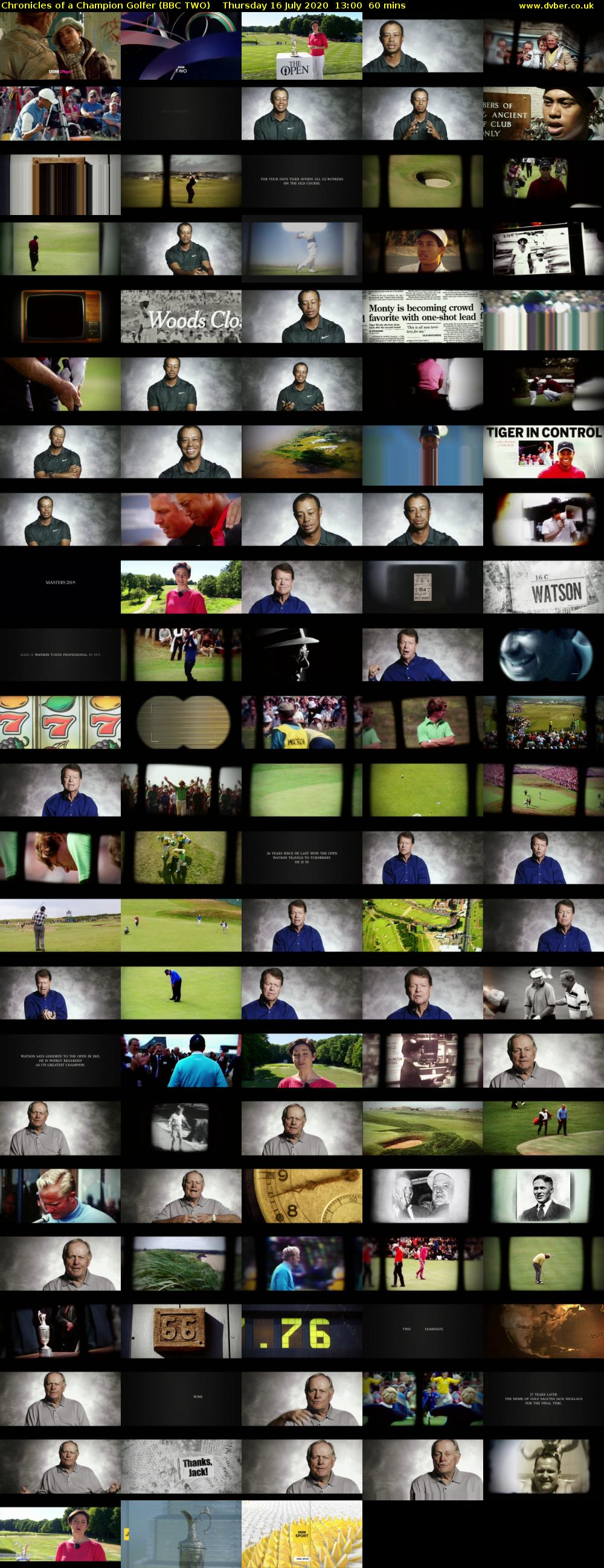 Chronicles of a Champion Golfer (BBC TWO) Thursday 16 July 2020 13:00 - 14:00
