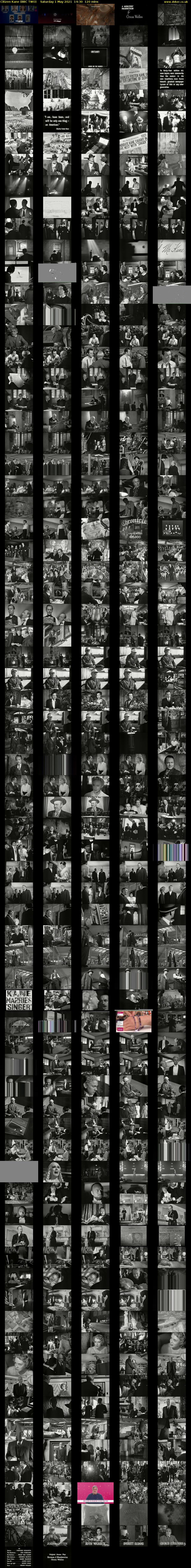 Citizen Kane (BBC TWO) Saturday 1 May 2021 14:30 - 16:30