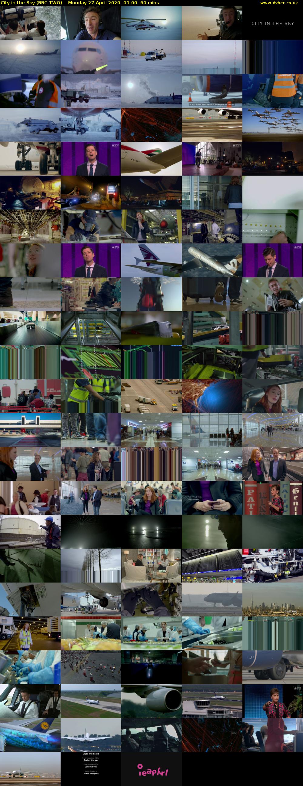 City in the Sky (BBC TWO) Monday 27 April 2020 09:00 - 10:00