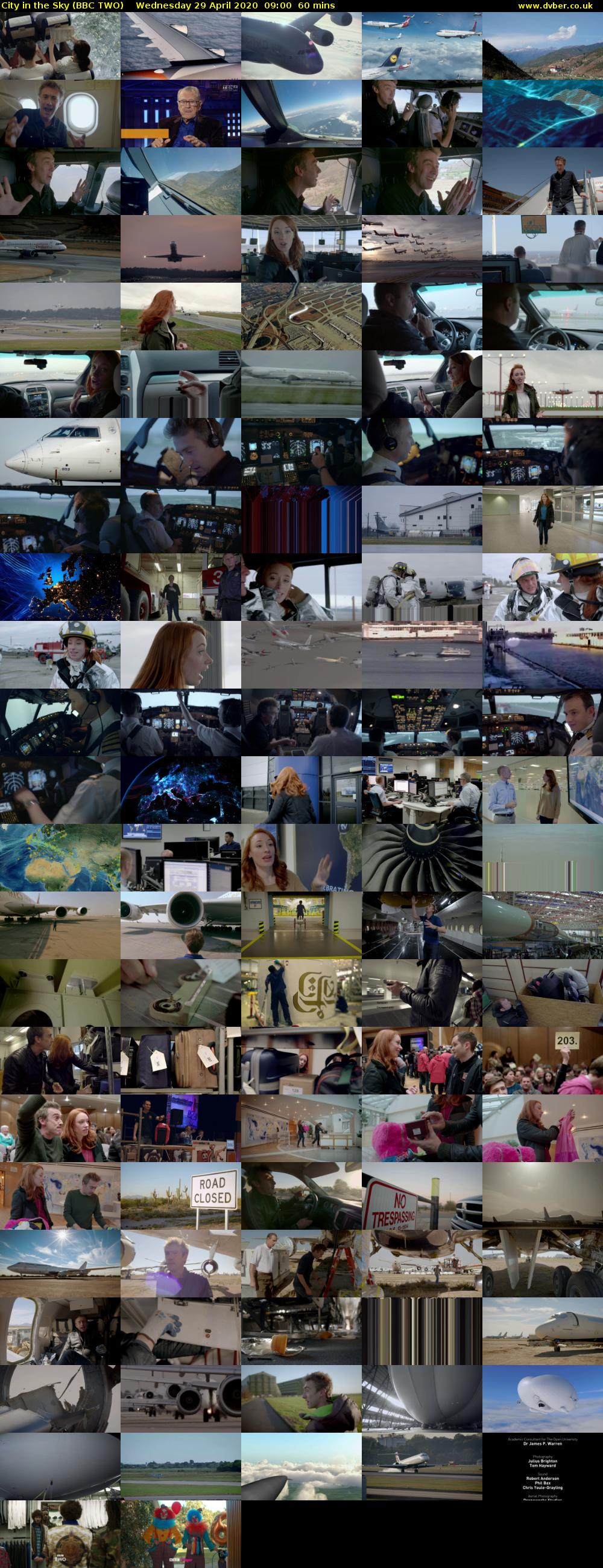 City in the Sky (BBC TWO) Wednesday 29 April 2020 09:00 - 10:00