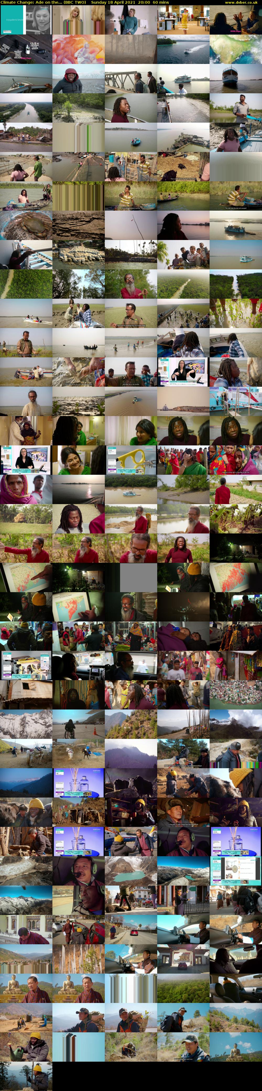 Climate Change: Ade on the... (BBC TWO) Sunday 18 April 2021 20:00 - 21:00