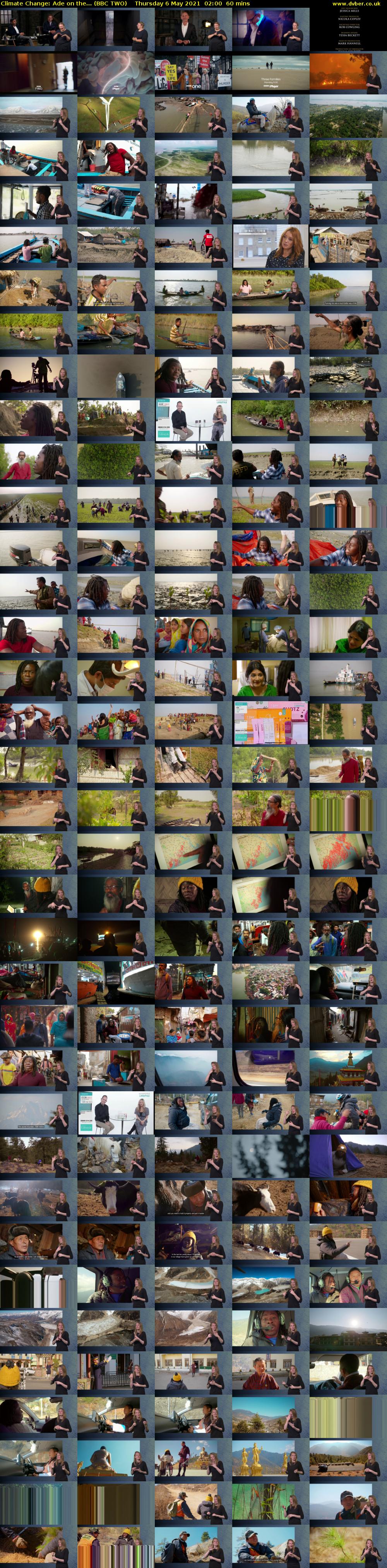 Climate Change: Ade on the... (BBC TWO) Thursday 6 May 2021 02:00 - 03:00