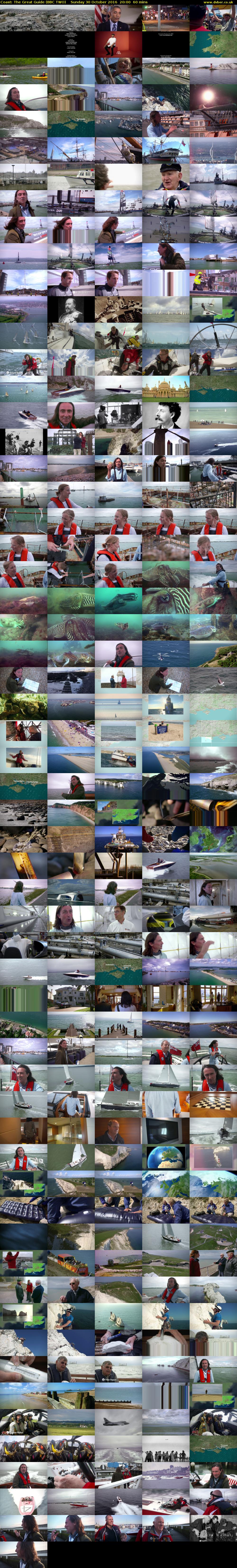 Coast: The Great Guide (BBC TWO) Sunday 30 October 2016 20:00 - 21:00