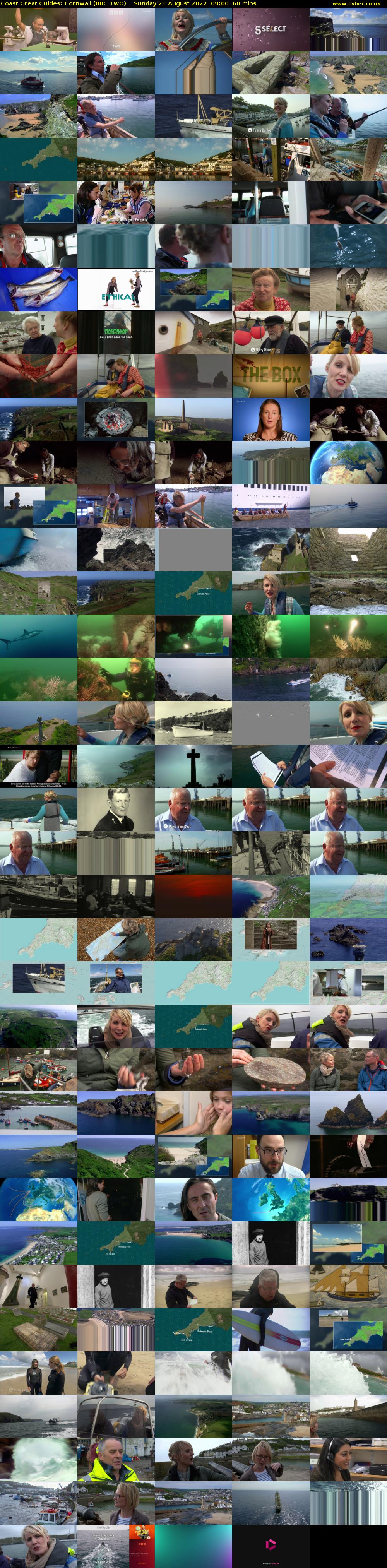Coast Great Guides: Cornwall (BBC TWO) Sunday 21 August 2022 09:00 - 10:00