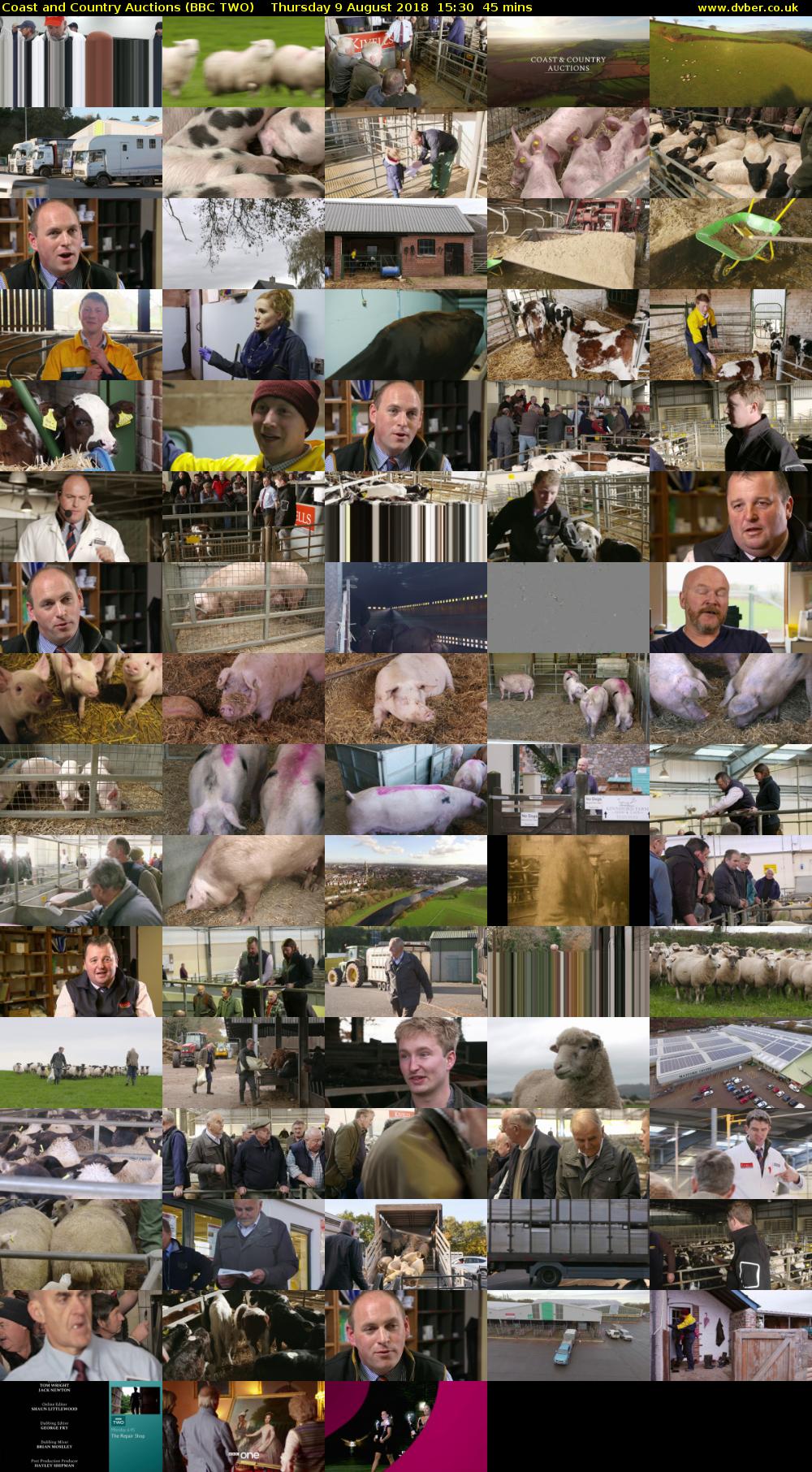 Coast and Country Auctions (BBC TWO) Thursday 9 August 2018 15:30 - 16:15