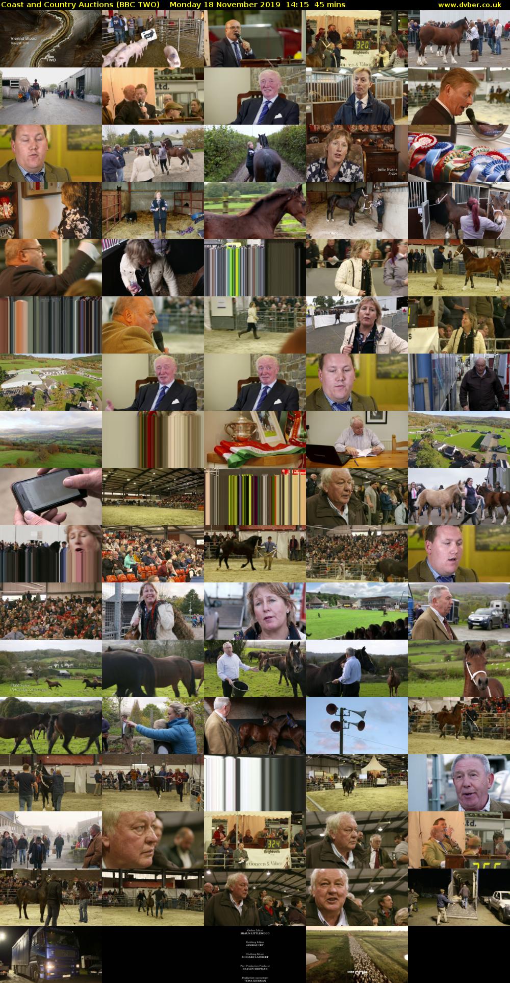 Coast and Country Auctions (BBC TWO) Monday 18 November 2019 14:15 - 15:00