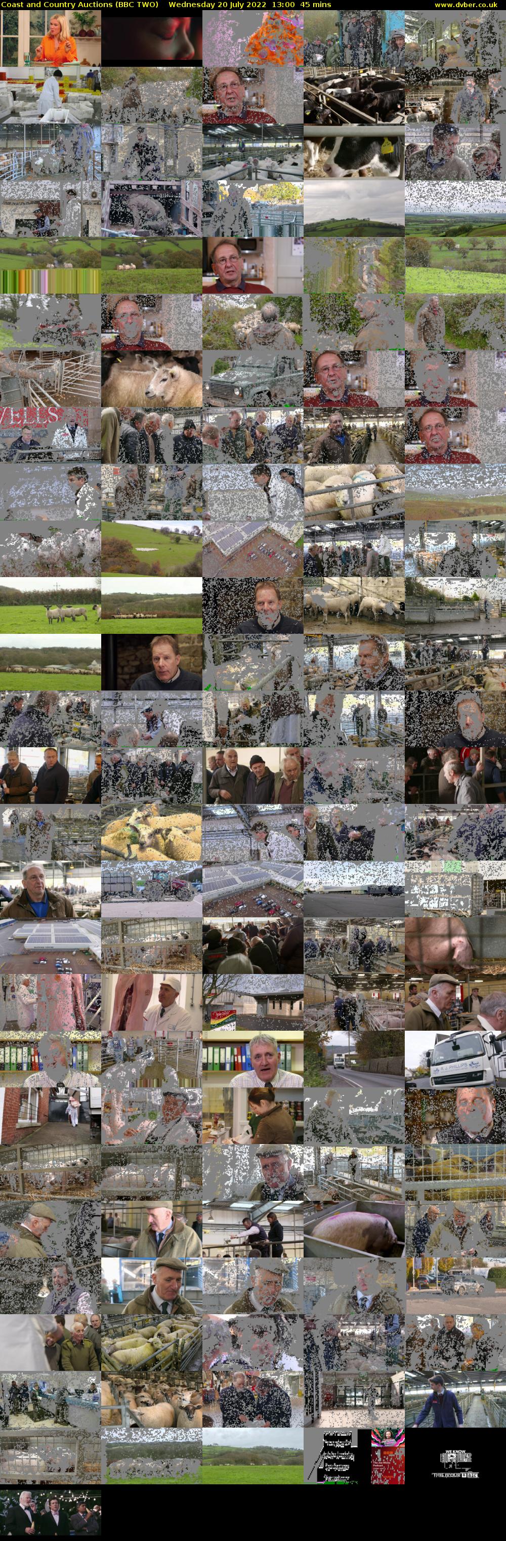 Coast and Country Auctions (BBC TWO) Wednesday 20 July 2022 13:00 - 13:45