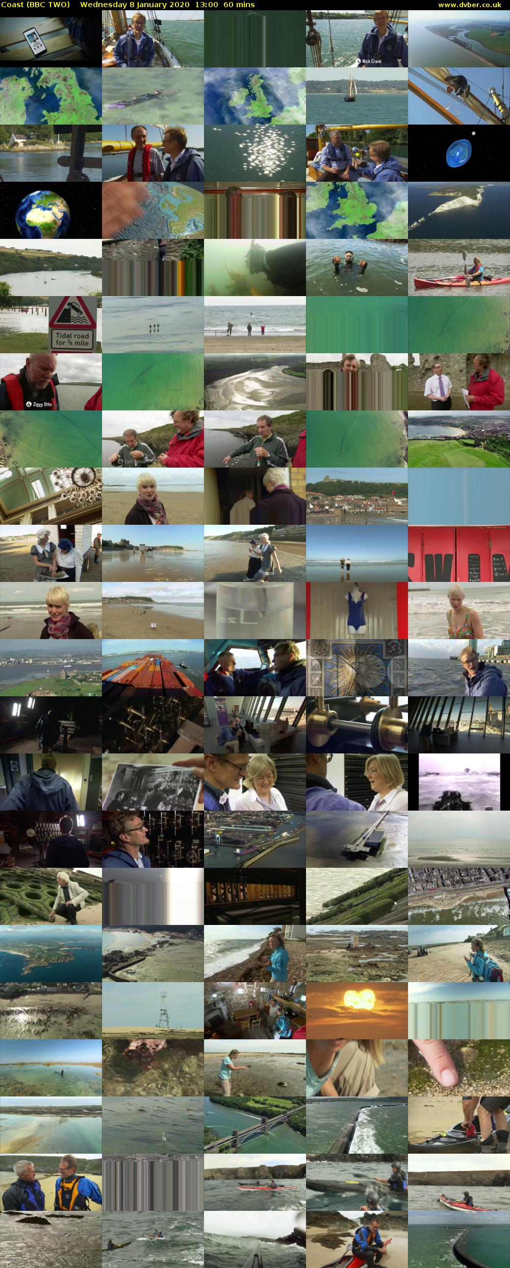 Coast (BBC TWO) Wednesday 8 January 2020 13:00 - 14:00