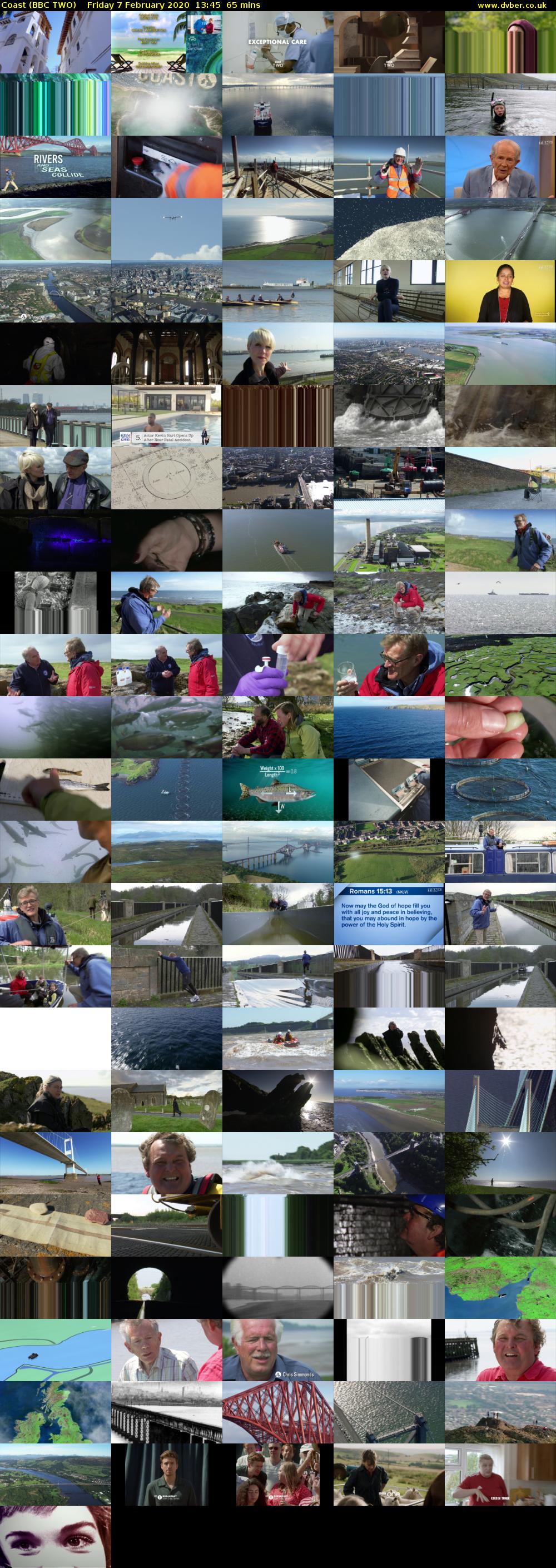 Coast (BBC TWO) Friday 7 February 2020 13:45 - 14:50