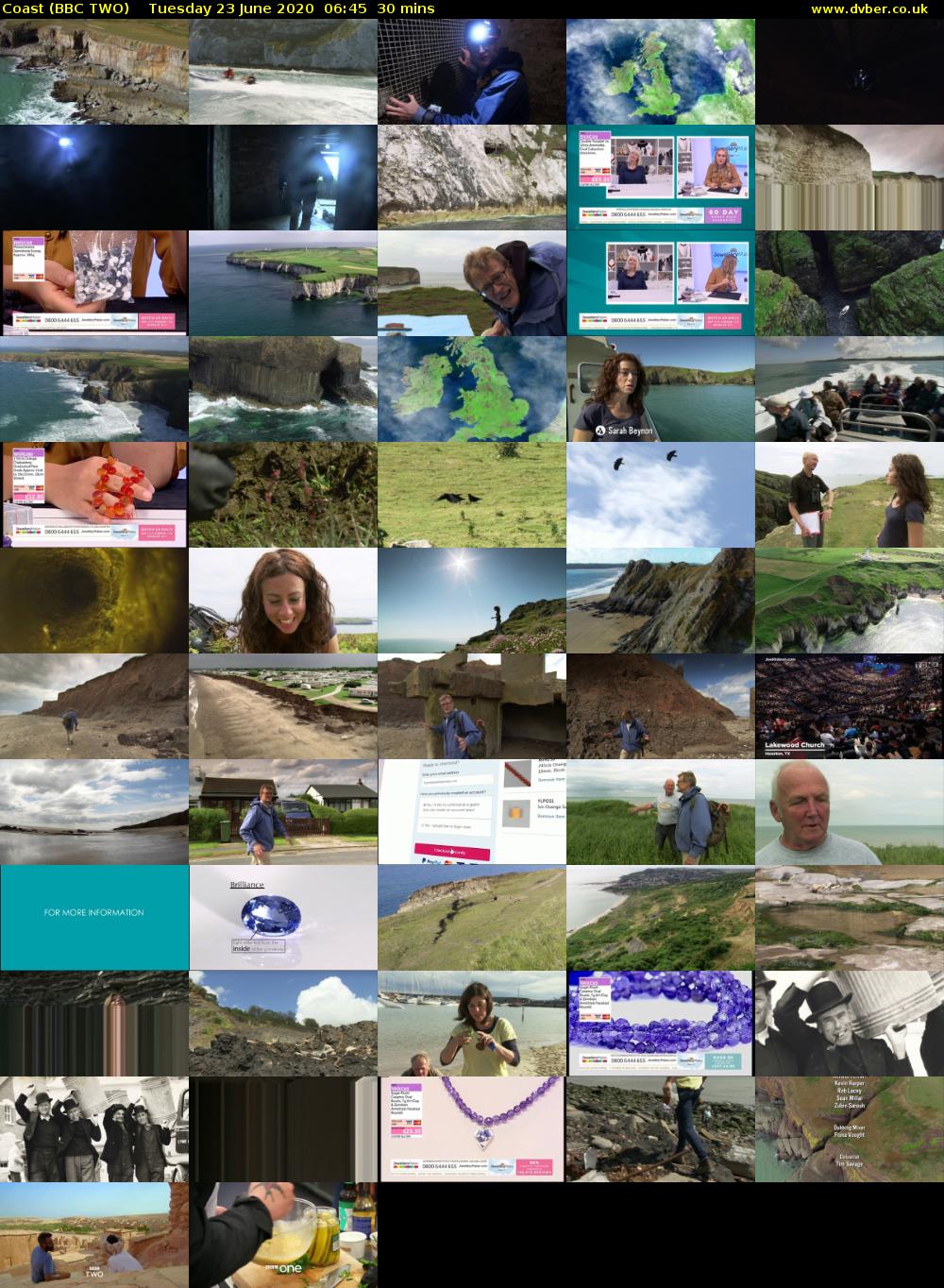 Coast (BBC TWO) Tuesday 23 June 2020 06:45 - 07:15