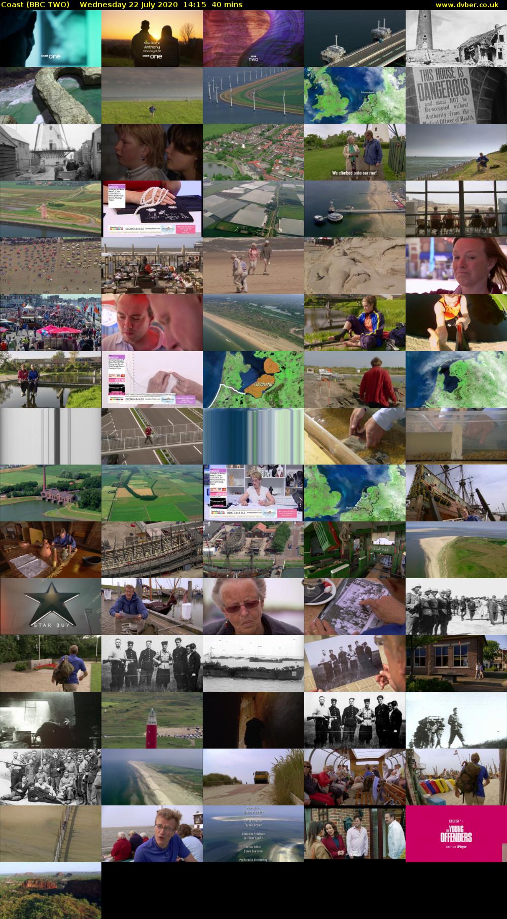 Coast (BBC TWO) Wednesday 22 July 2020 14:15 - 14:55