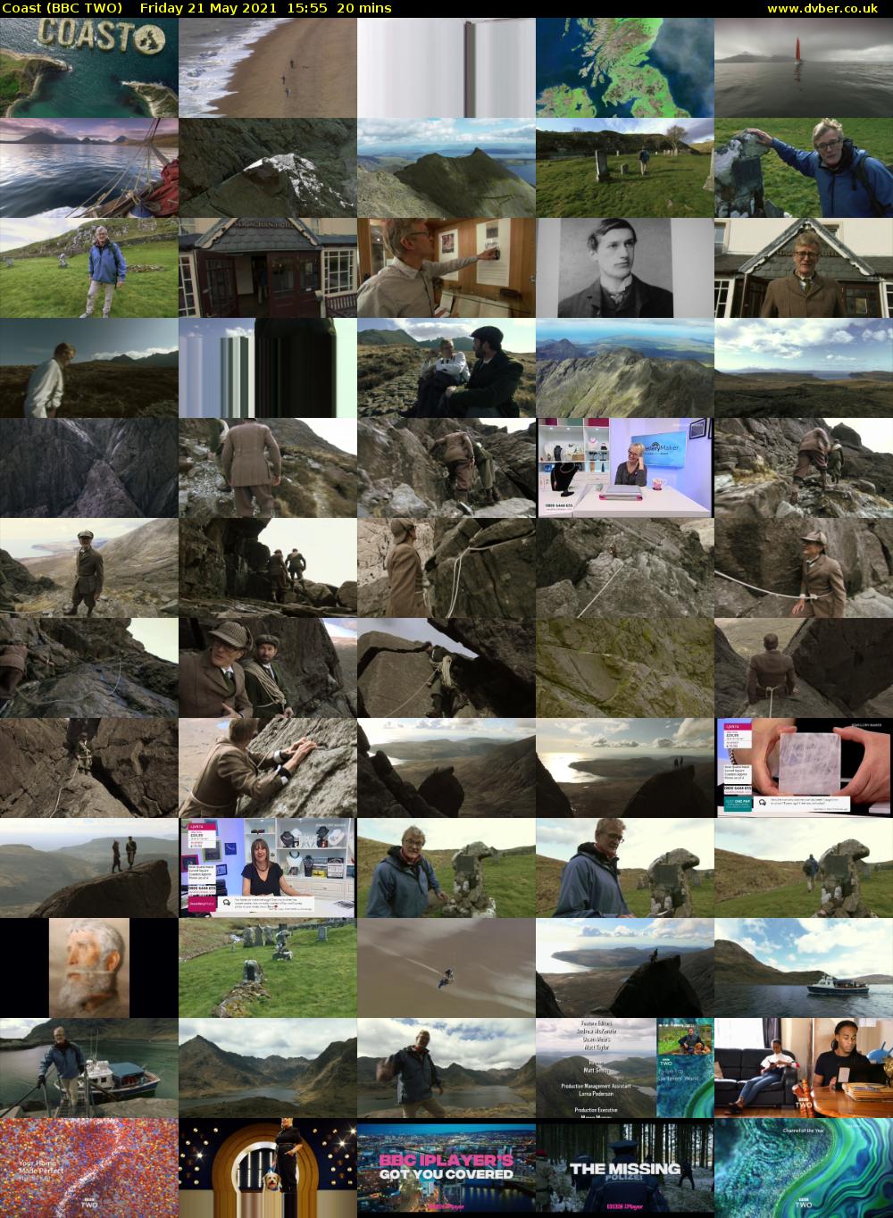 Coast (BBC TWO) Friday 21 May 2021 15:55 - 16:15