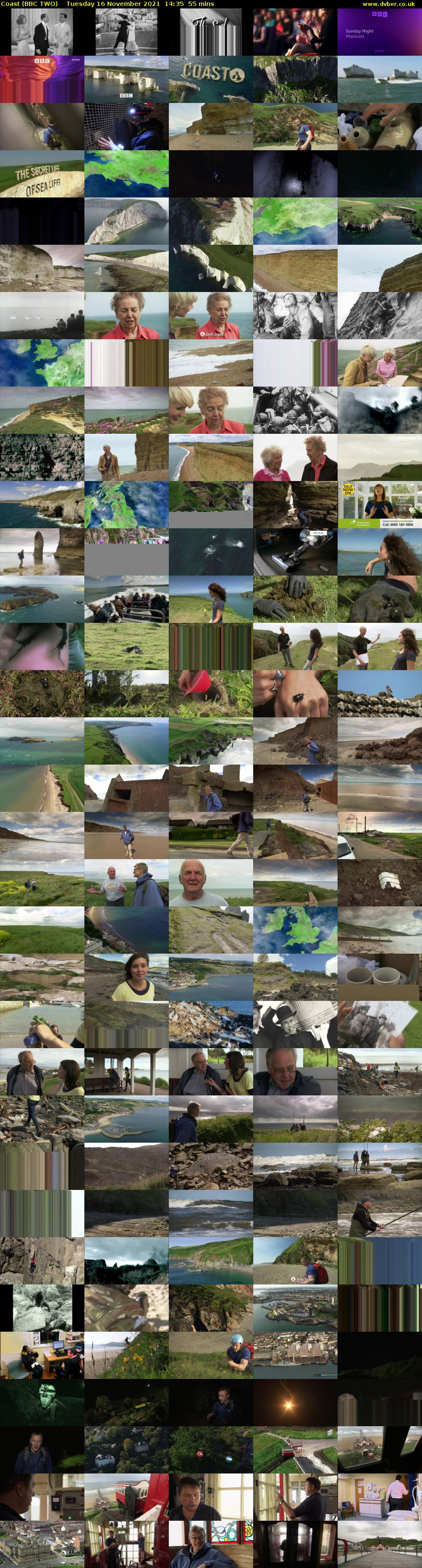 Coast (BBC TWO) Tuesday 16 November 2021 14:35 - 15:30