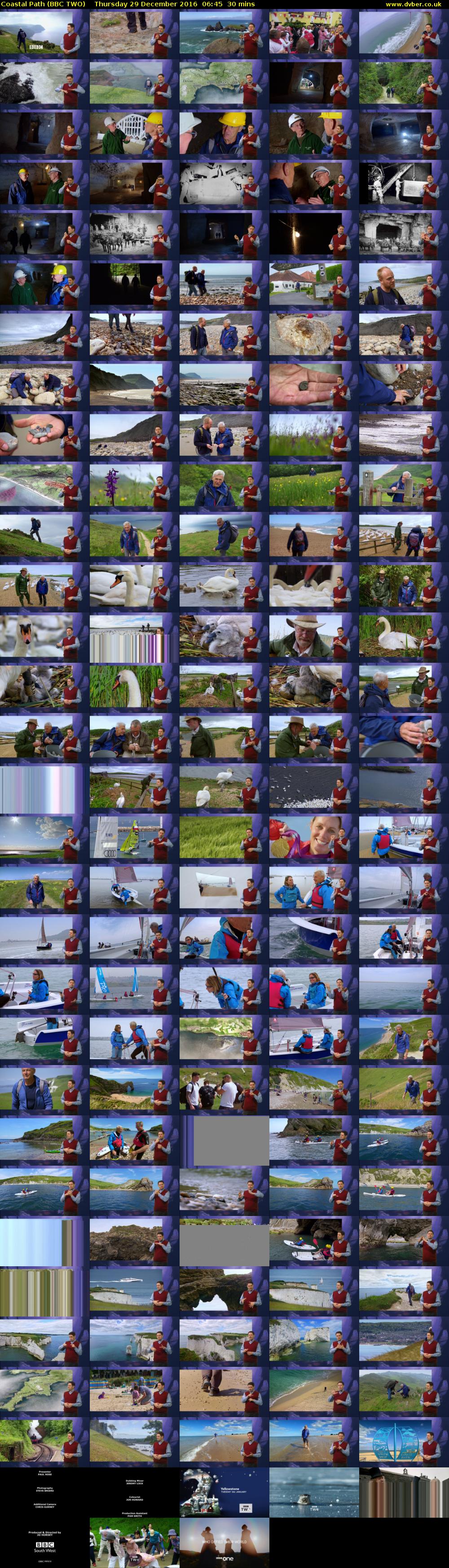Coastal Path (BBC TWO) Thursday 29 December 2016 06:45 - 07:15