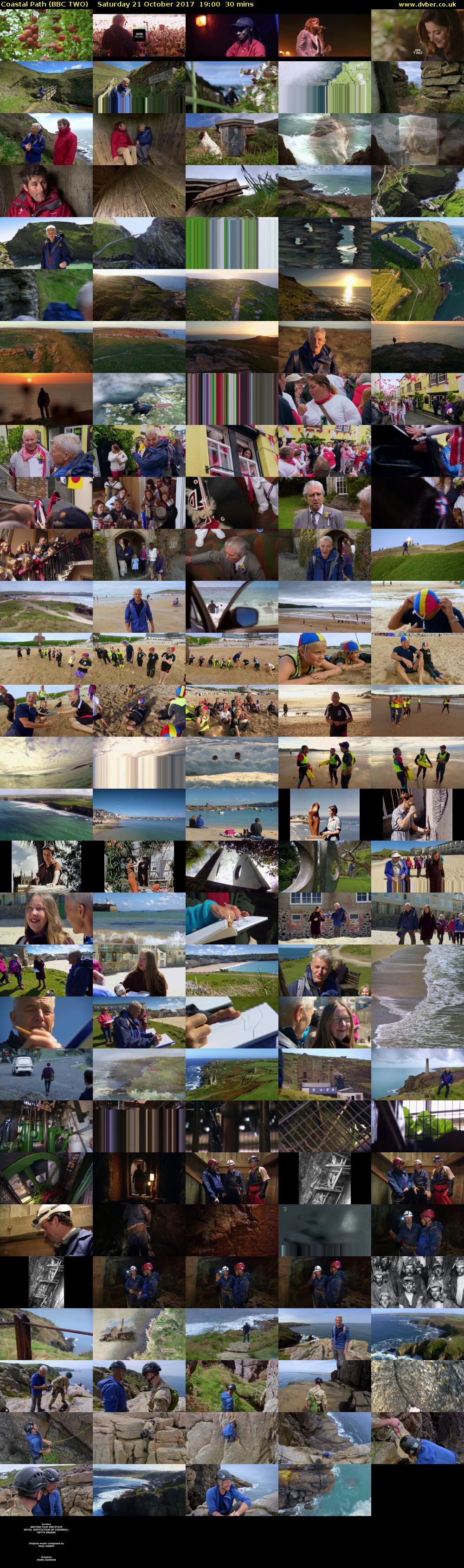 Coastal Path (BBC TWO) Saturday 21 October 2017 19:00 - 19:30