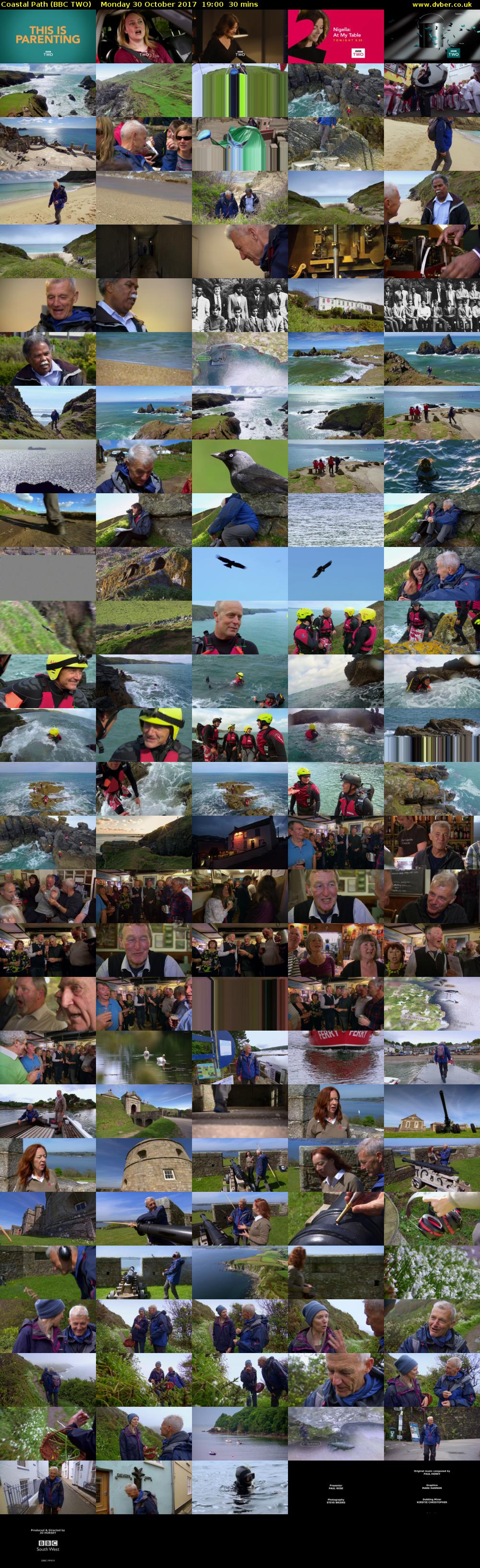 Coastal Path (BBC TWO) Monday 30 October 2017 19:00 - 19:30