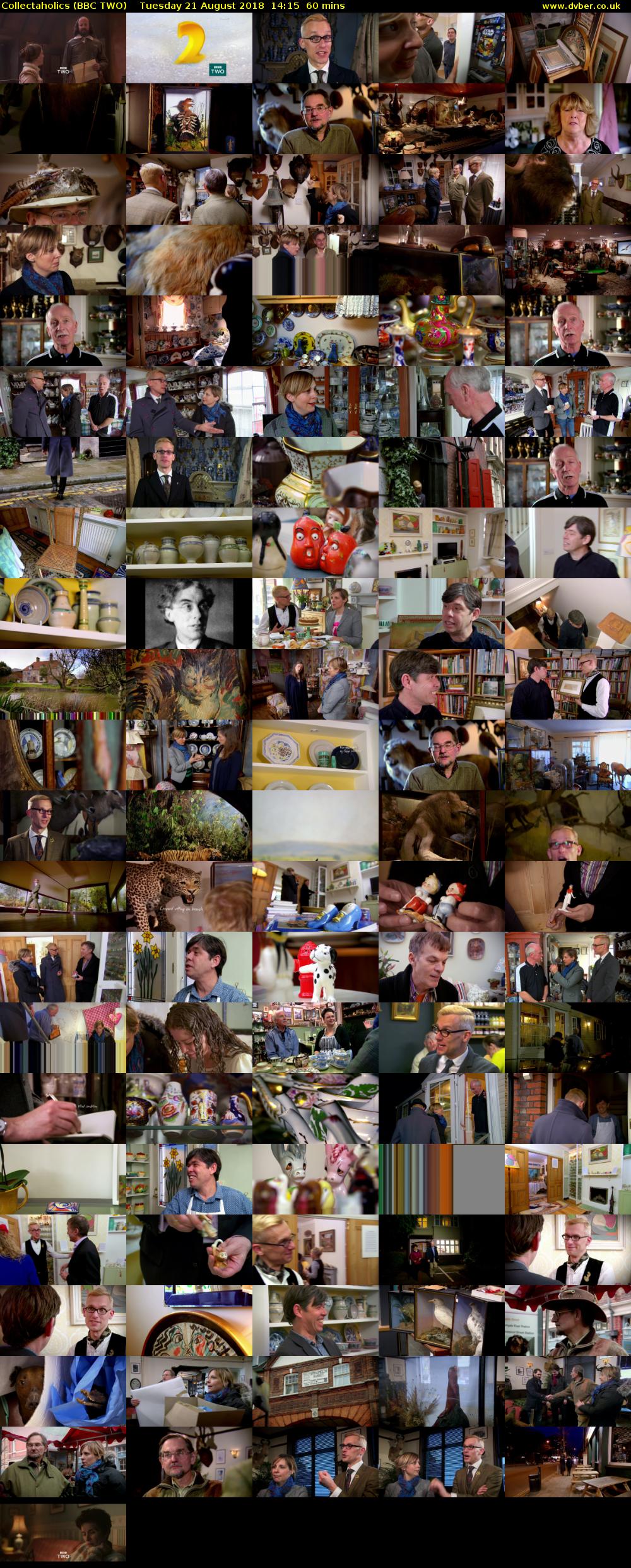 Collectaholics (BBC TWO) Tuesday 21 August 2018 14:15 - 15:15
