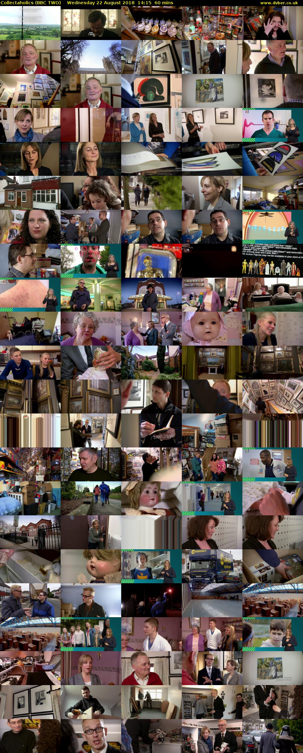 Collectaholics (BBC TWO) Wednesday 22 August 2018 14:15 - 15:15