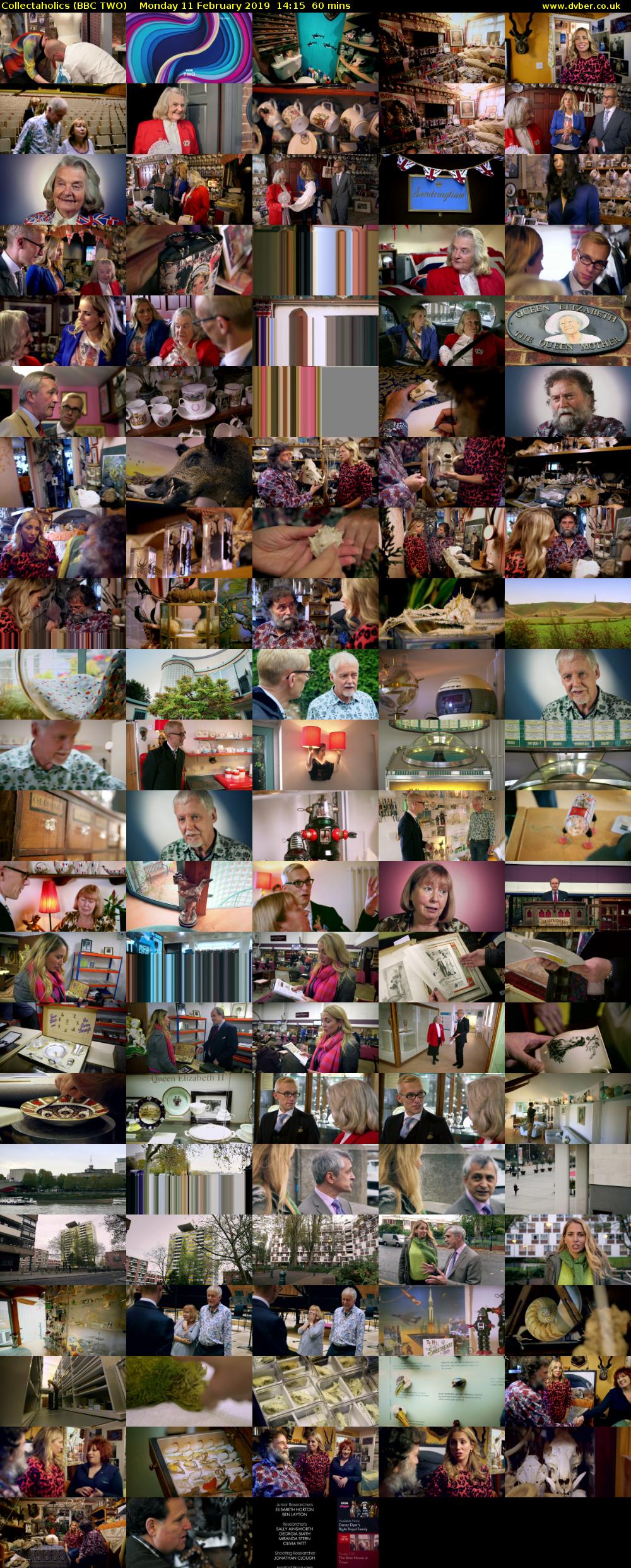 Collectaholics (BBC TWO) Monday 11 February 2019 14:15 - 15:15