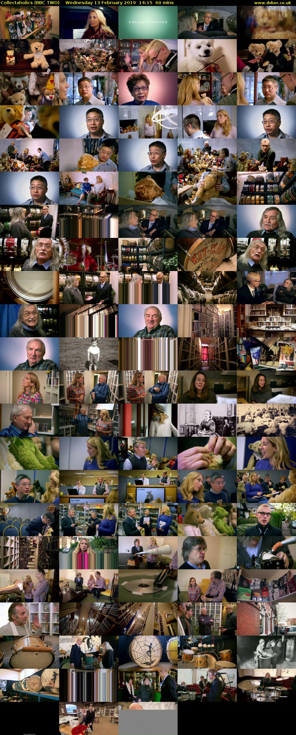 Collectaholics (BBC TWO) Wednesday 13 February 2019 14:15 - 15:15