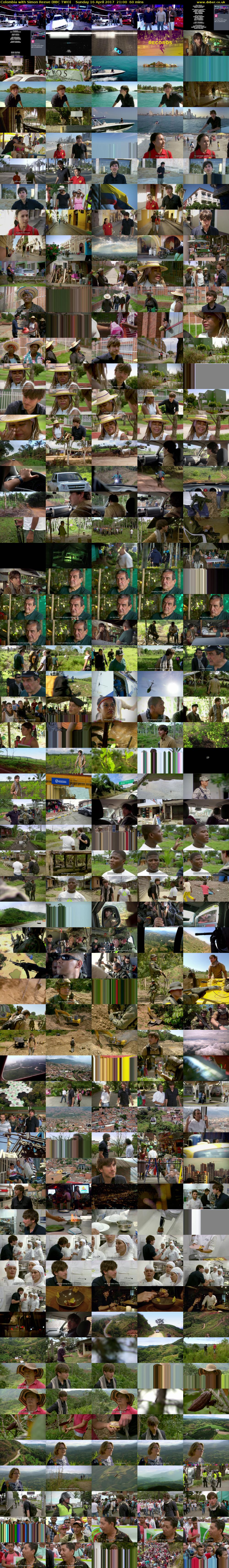 Colombia with Simon Reeve (BBC TWO) Sunday 16 April 2017 21:00 - 22:00