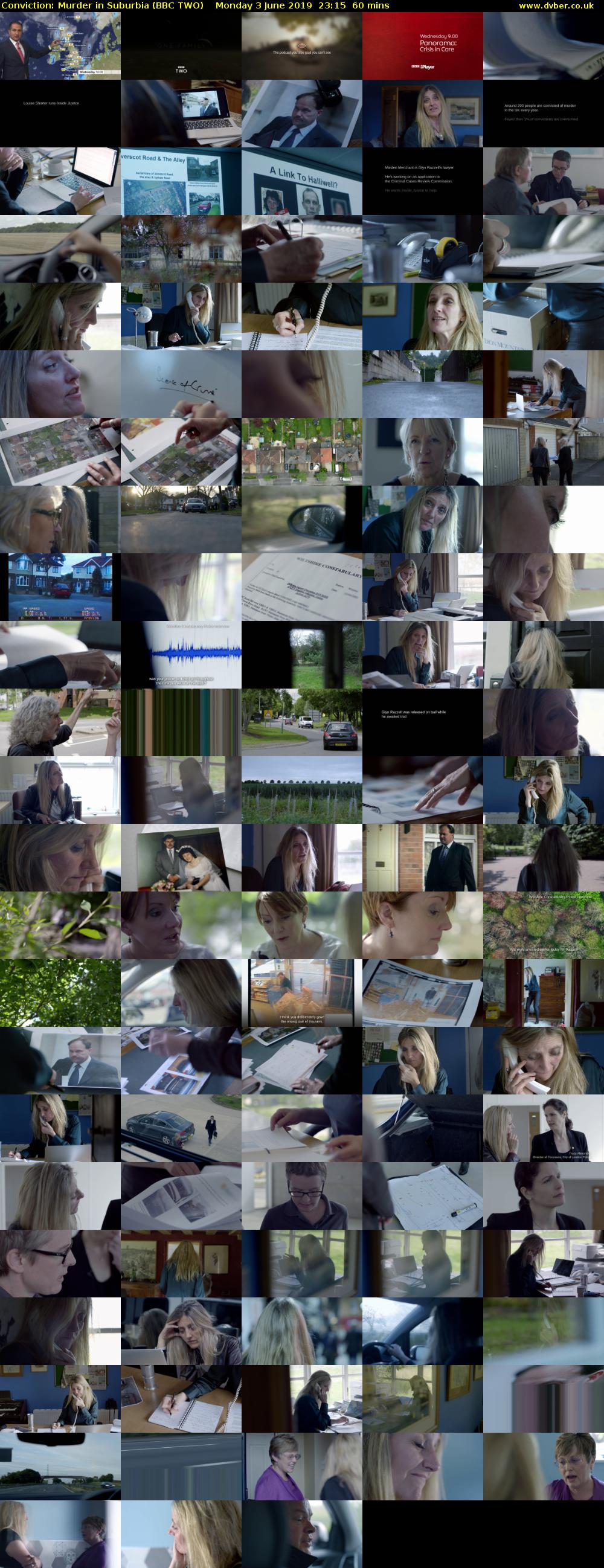 Conviction: Murder in Suburbia (BBC TWO) Monday 3 June 2019 23:15 - 00:15