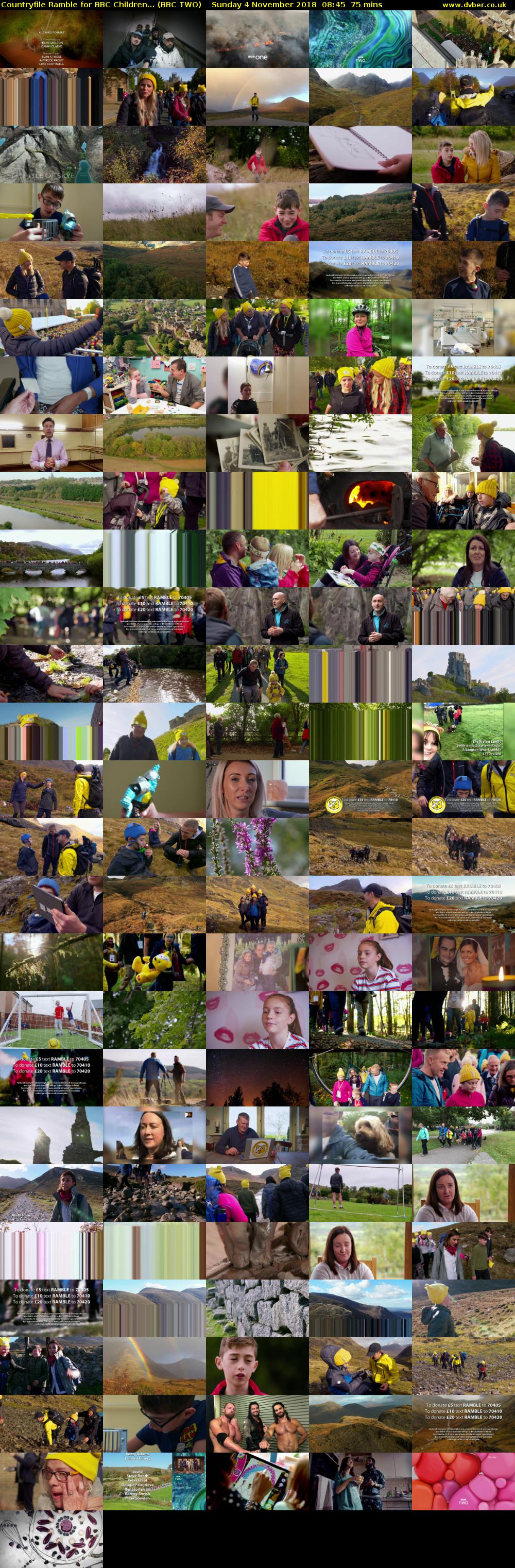 Countryfile Ramble for BBC Children... (BBC TWO) Sunday 4 November 2018 08:45 - 10:00