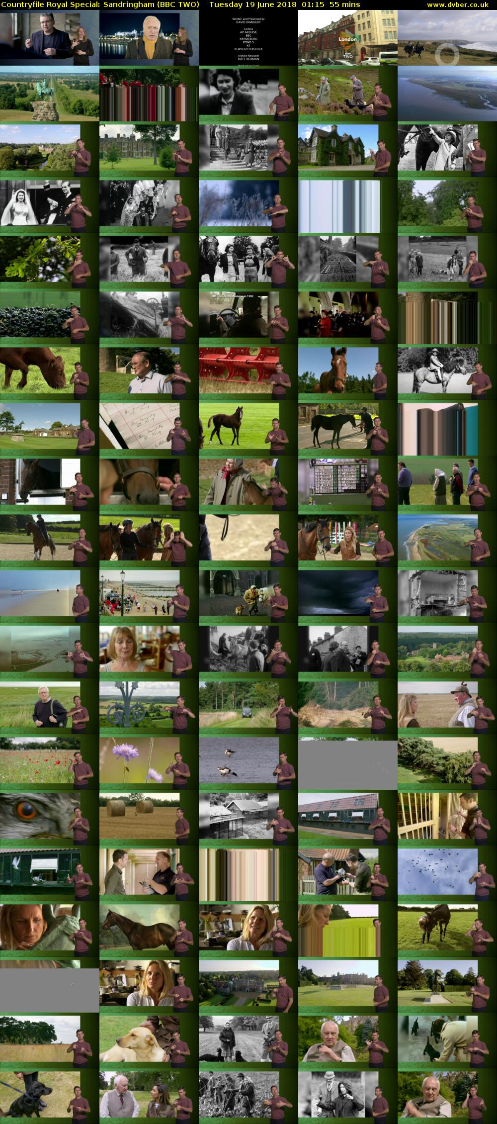 Countryfile Royal Special: Sandringham (BBC TWO) Tuesday 19 June 2018 01:15 - 02:10